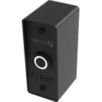 Bouton poussoir - avec boitier applique - Finition - Noir / pce