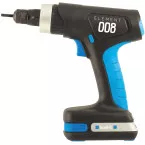 Battery-Powered Rivet Nut Tool for M3 to M6 Threaded Inserts / pce