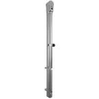 KEYDROP-SILV Lockable Floor Lock in Silver / pce