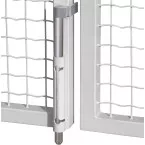 VSF-K-QF1BL-ALUM Hot-Dip Galvanized Steel Floor Lock / pce