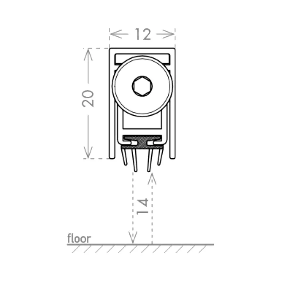 CCE Trend Automatic Drop Down Seal...
