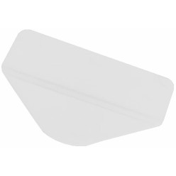 Cache décoratif blanc pour trous de boîtiers de charnières Ø35mm / PCE