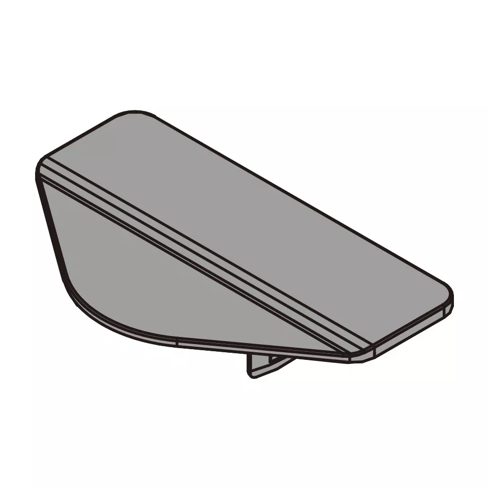 White Decorative Cover for Ø35mm...