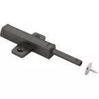 Magnetic Push-to-Open Self-Adhesive 32 System, Anthracite, 39mm Travel for Pivot-Pro Hinges, Stylish, No Damper, Iron Mount