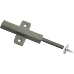 Magnetic push to open system 32 light grey, 39mm stroke for hinges Stylish and Pivot-Pro, without damper, iron