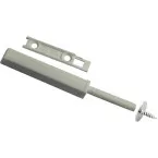 Push to open magnétique à appliquer linéaire blanc, course 39mm pour charnières Stylish et Pivot-Pro sans amortisseur, avec ferm