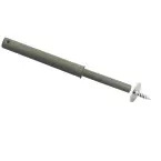 Push to open magnetic drill-through light gray 39mm stroke for Stylish and Pivot-Pro hinges without damper and closure