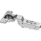 Pivot-Star 95° Nickel-Plated Screw-On Hinge with Soft Close and Self Closing for Inset Doors up to 35mm