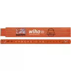 Wiha vouwmeter Longlife 2 m voor elektriekers / pce