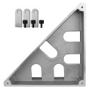 Fireball Monster Square 300mm Aluminum / pc