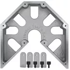 Fireball Mega square 300 AL lasbeugel / pce