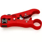 KNIPEX ErgoStrip Universal Stripping Tool for Coaxial and Data Cables / pc