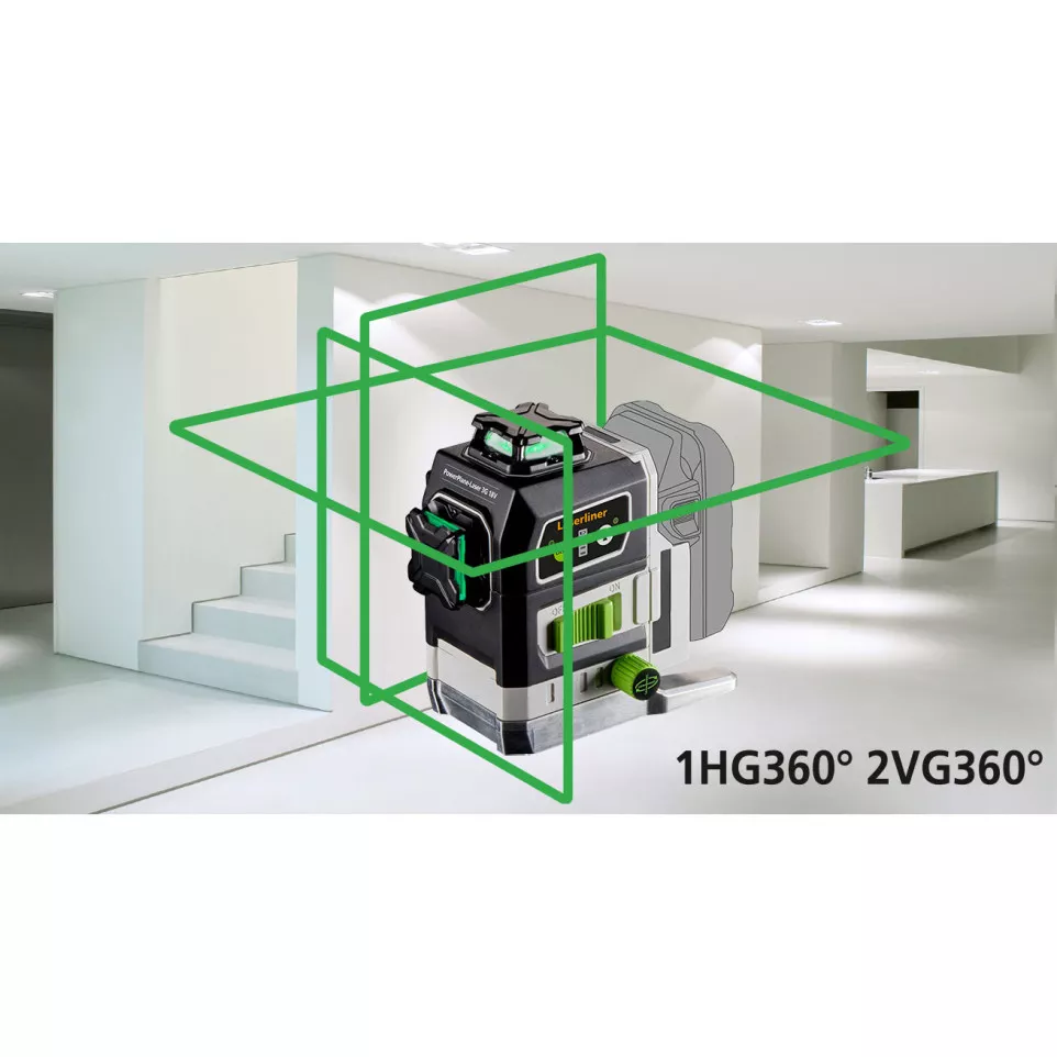 Laser vert PowerPlane Laserliner 3G...