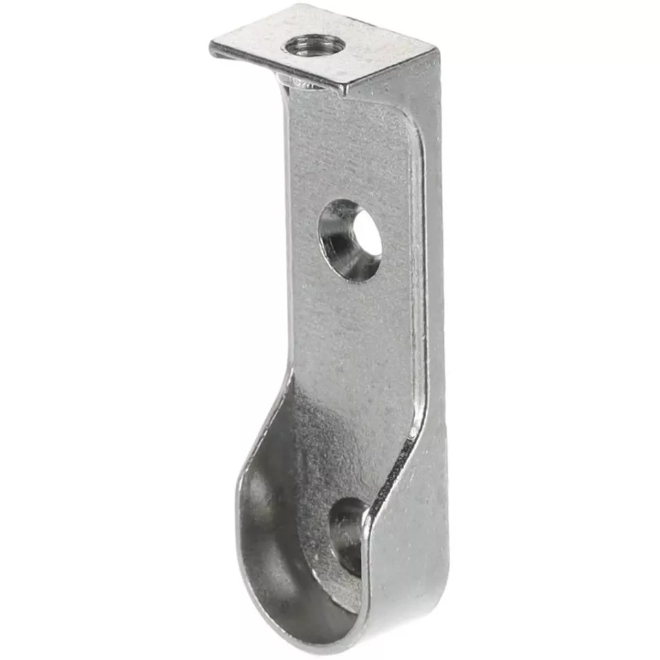 Onderplank ovale kledingstang...