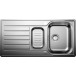Blanco LANTOS 6 S-IF Stainless Steel Inset Kitchen Sink 1 Bowl 1 Drainer 1000x500mm satin / pc