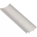 Anodized Bronze Aluminum Concealed Profile for Lower Running Track \"PRO\" 3m length / unit