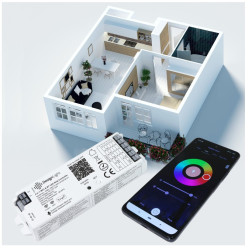 Bestuurder 12-24V/96-192W multi 5en1 WIFI Bluetooth-controller / pce