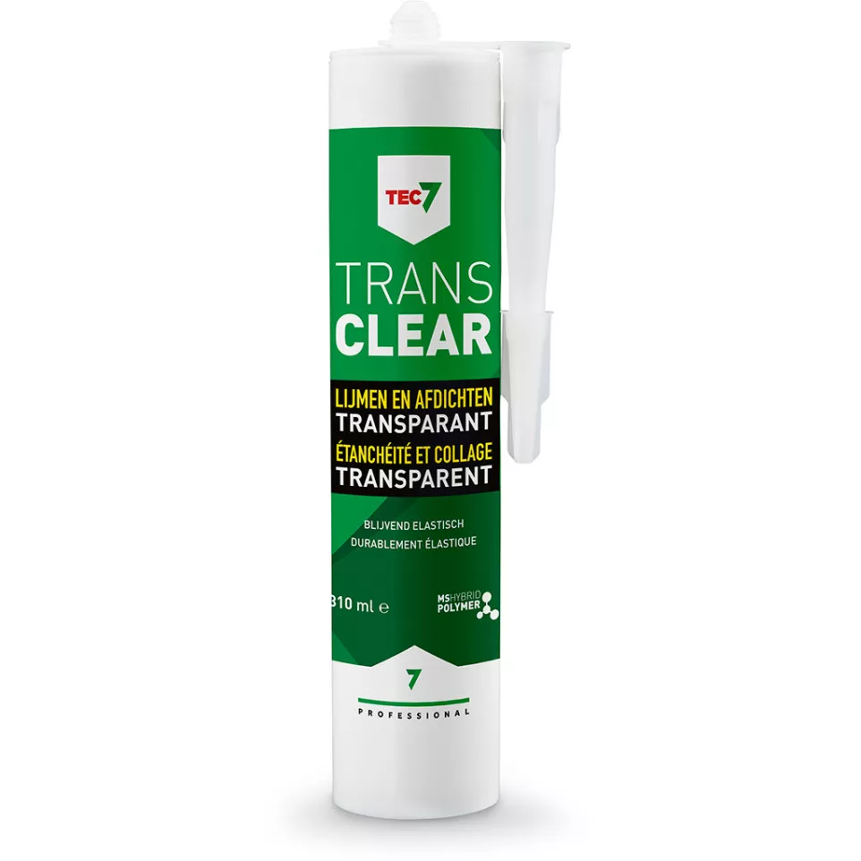 Tec7 Trans Clear - cartouche 310ml / pce