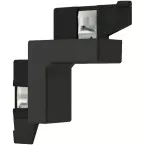 Connecteur d'angle X s 1 Ledlink's noir / pce