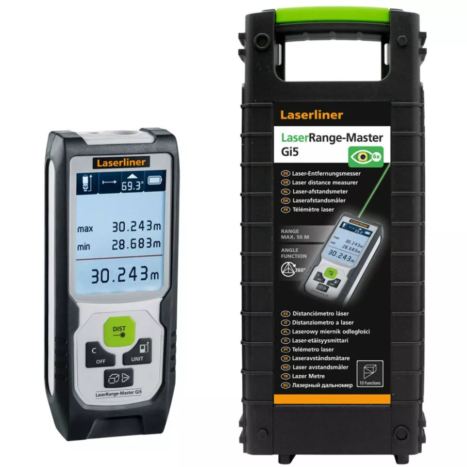 Télémètre Laserliner vert 50 M...