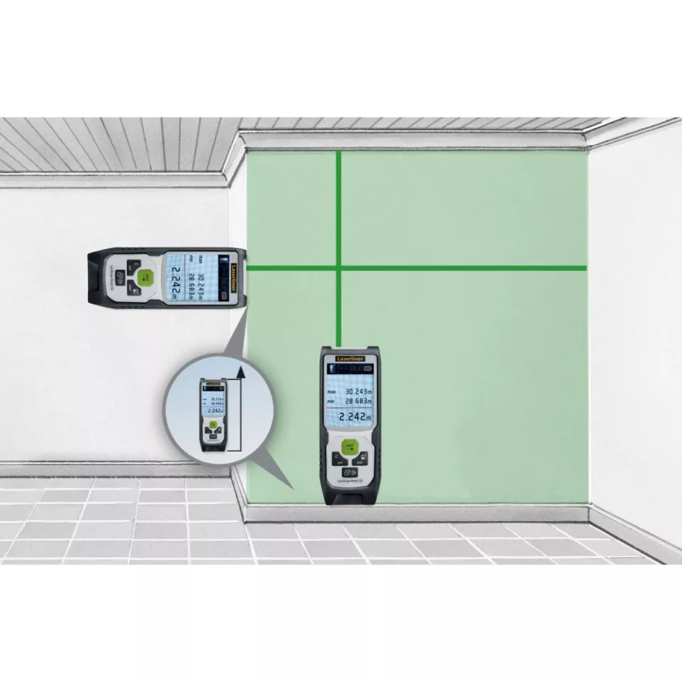 Télémètre Laserliner vert 50 M...