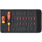 Wiha slimVario Screwdriver and Bit Set Slotted Phillips Pozidriv per piece