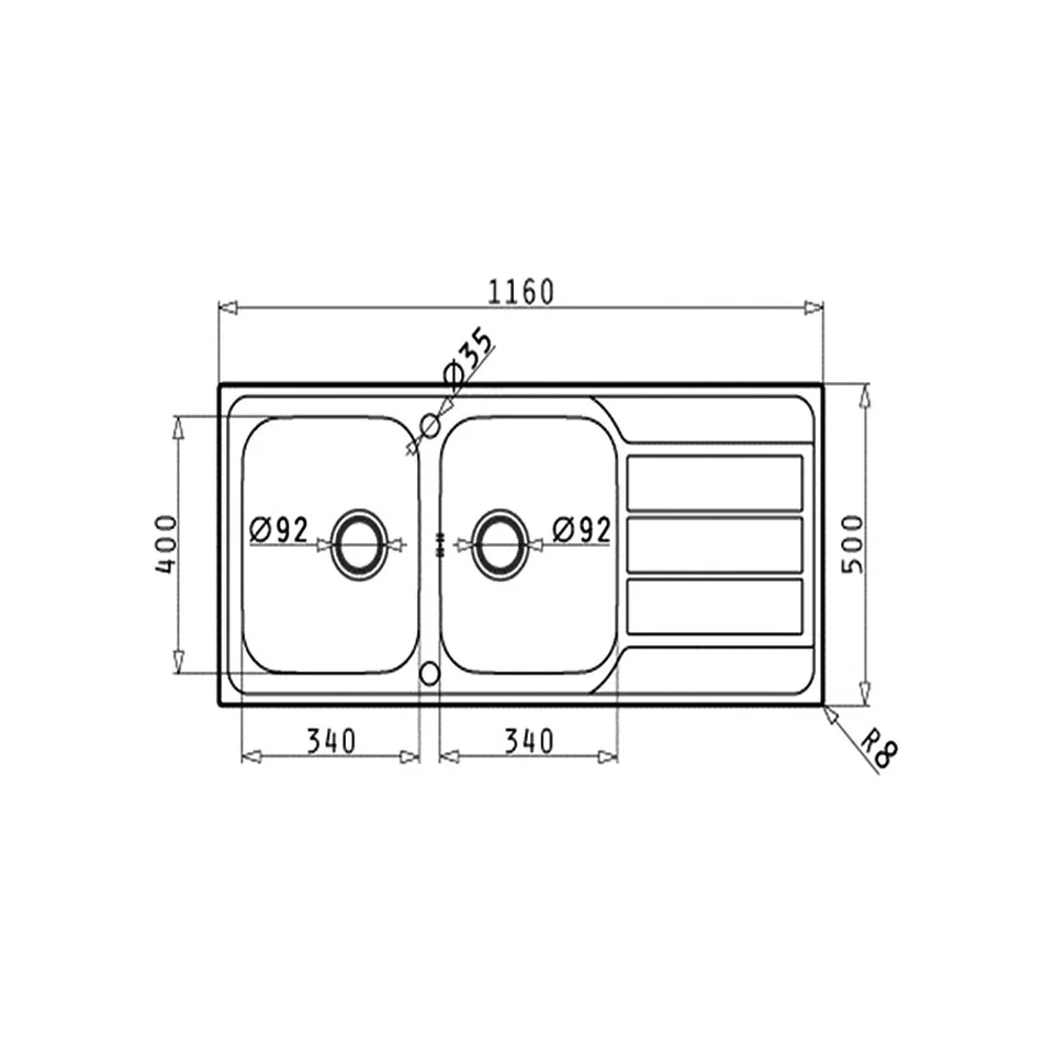 Pyramis Athena EasyFix Stainless...