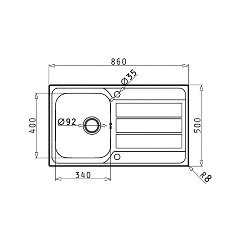Pyramis EasyFix Athena 1 Bowl with...