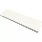 Decoratieve witte afdekking voor deuropener / PCE