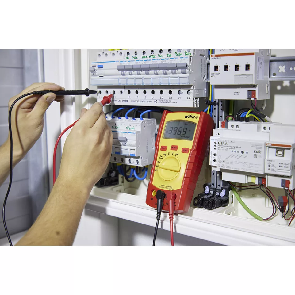 Multimètre numérique Wiha jusqu'à 600...