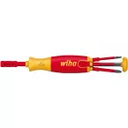 Schroevendraaier met bitmagazijn Wiha LiftUp electric / pce