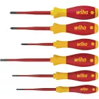Set van 6 Wiha SoftFinish elektrische slimFix schroevendraaiers / pce
