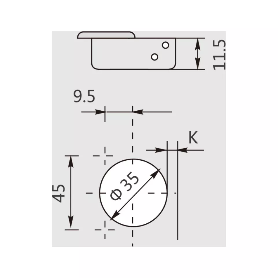 Pivot-Star 95 Degree Nickel Plated...