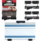 StealthMounts Guide Rail Mount OM-TRM-BLK-LF-2 Pack of 2