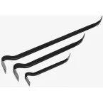 Set of 3 Oval Section Pry Bars 350, 600 and 900 mm per piece