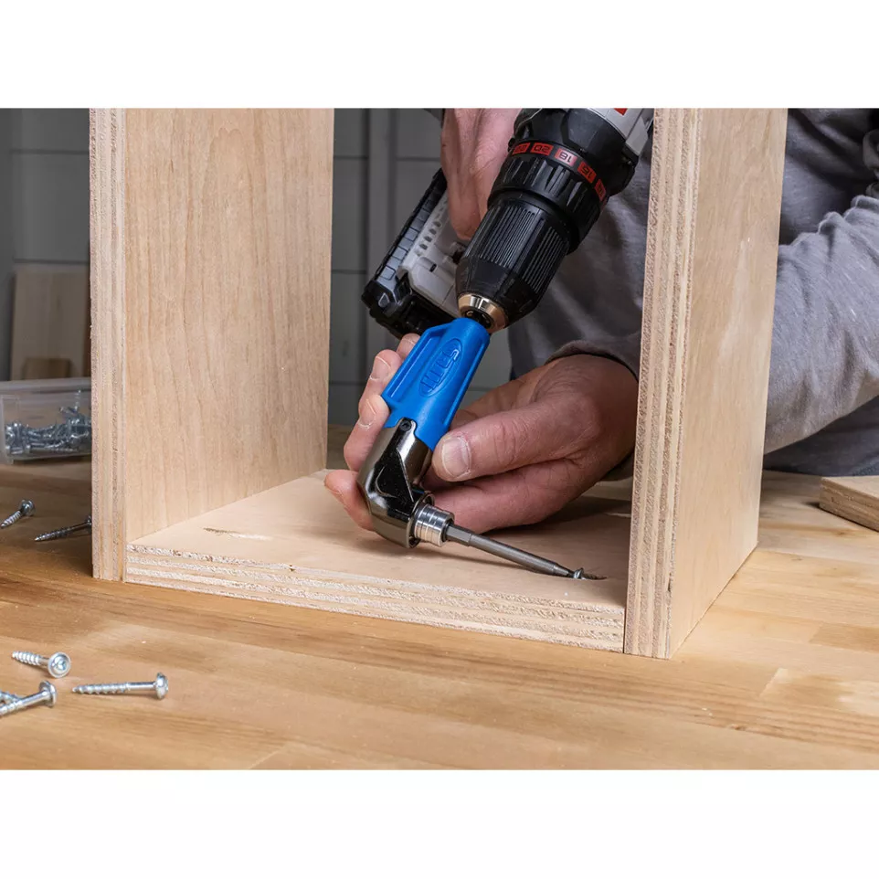 Renvoi d'angle pour visseuse Kreg...