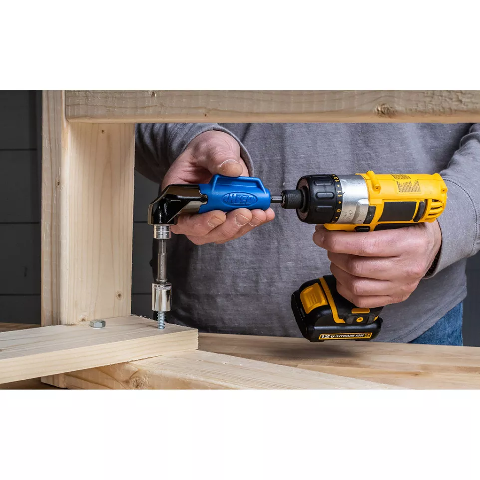 Renvoi d'angle pour visseuse Kreg...