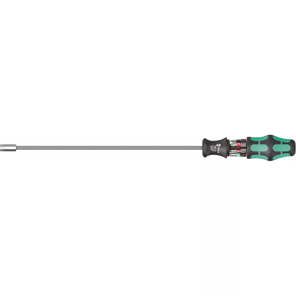 wera bithouder 300mm lengte + 6 bits...