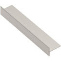 Profil traverse intermédiaire T aluminium anodisé bronze pour panneaux bois ép. 18mm, pour coulissant ERGO 18, NOVO S 18 et LOCA
