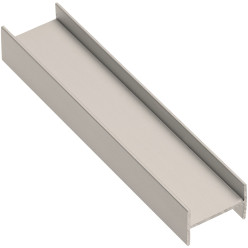 Brons geanodiseerd aluminium tussendeurprofiel voor 18mm dikke houten panelen ERGO 18, NOVO S 18 en LOCA 18 lengte 3m / 3m
