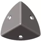 Rounded Protection Corner 35mm 8011 per piece