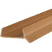 Onderprofiel voor plint 18mm PVC bruin / 3.6m