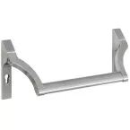 GU paniekmechanisme F1 92 PZ aluminium europrofielplaat (zonder ovale staaf) / pce