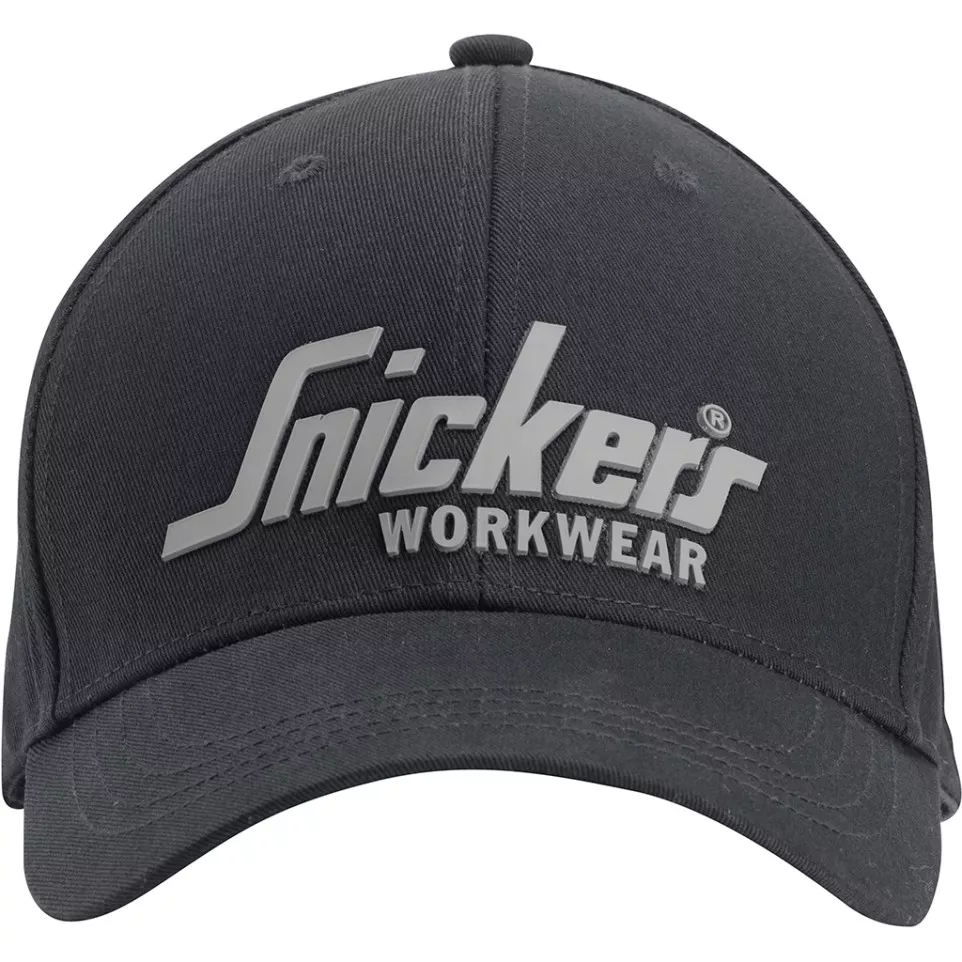 Snickers Workwear 9041 Black Logo Cap...