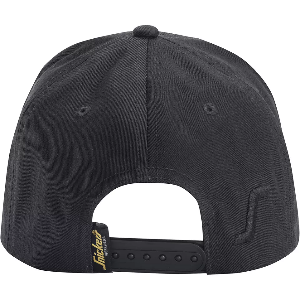 Snickers Workwear 9041 Black Logo Cap...