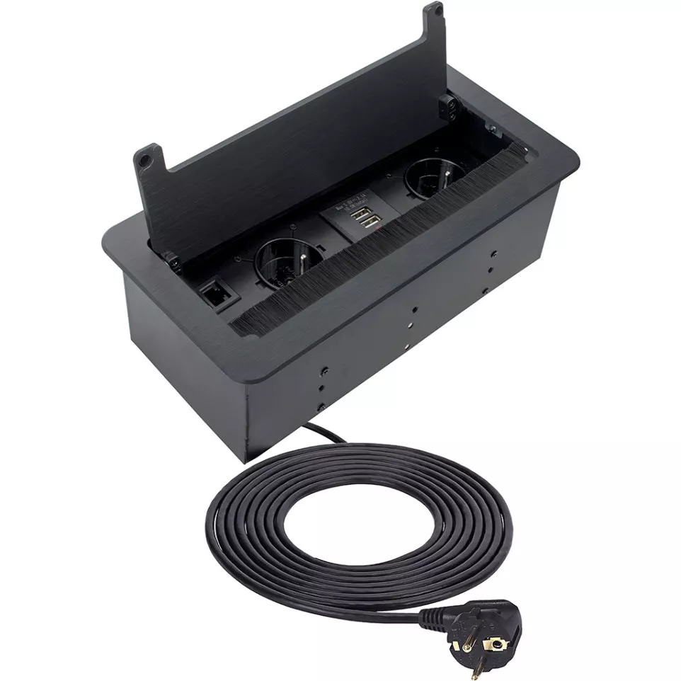 Prise INBOX 2 prises +USB A + USB C +...