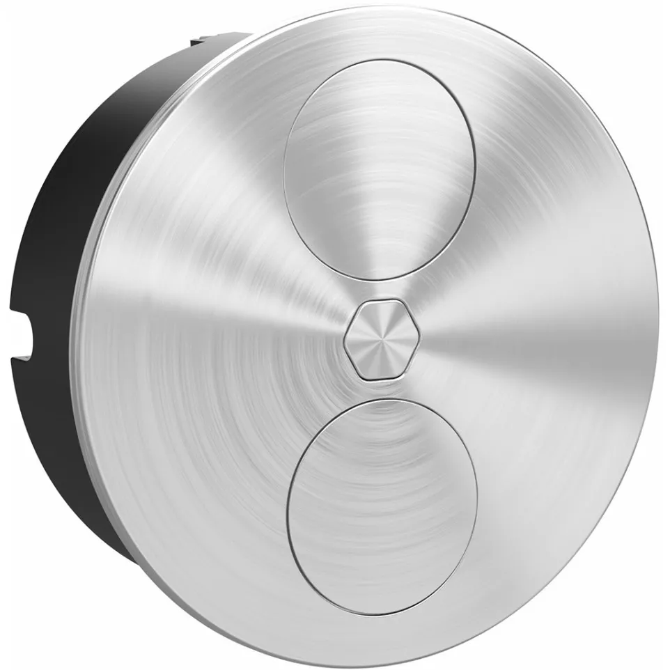 Round DUO Pop-Up Power Socket Ø118mm...