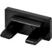Embout d'extrémité pour profil Line mini fermé PVC noir / pce