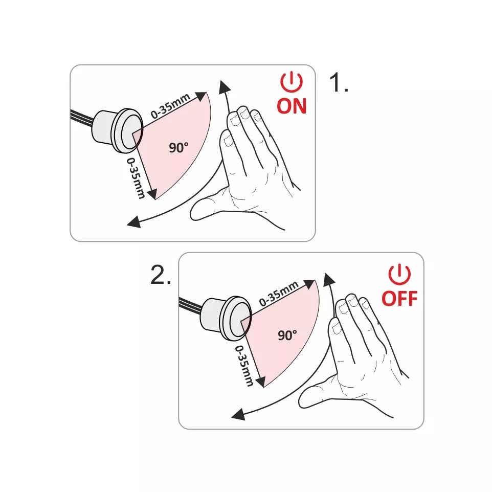 Détecteur de proximité IR K1 220V AC...
