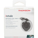 Initiale Thomson IP55 geborsteld aluminium ronde waterdichte wandcontactdoos / pce